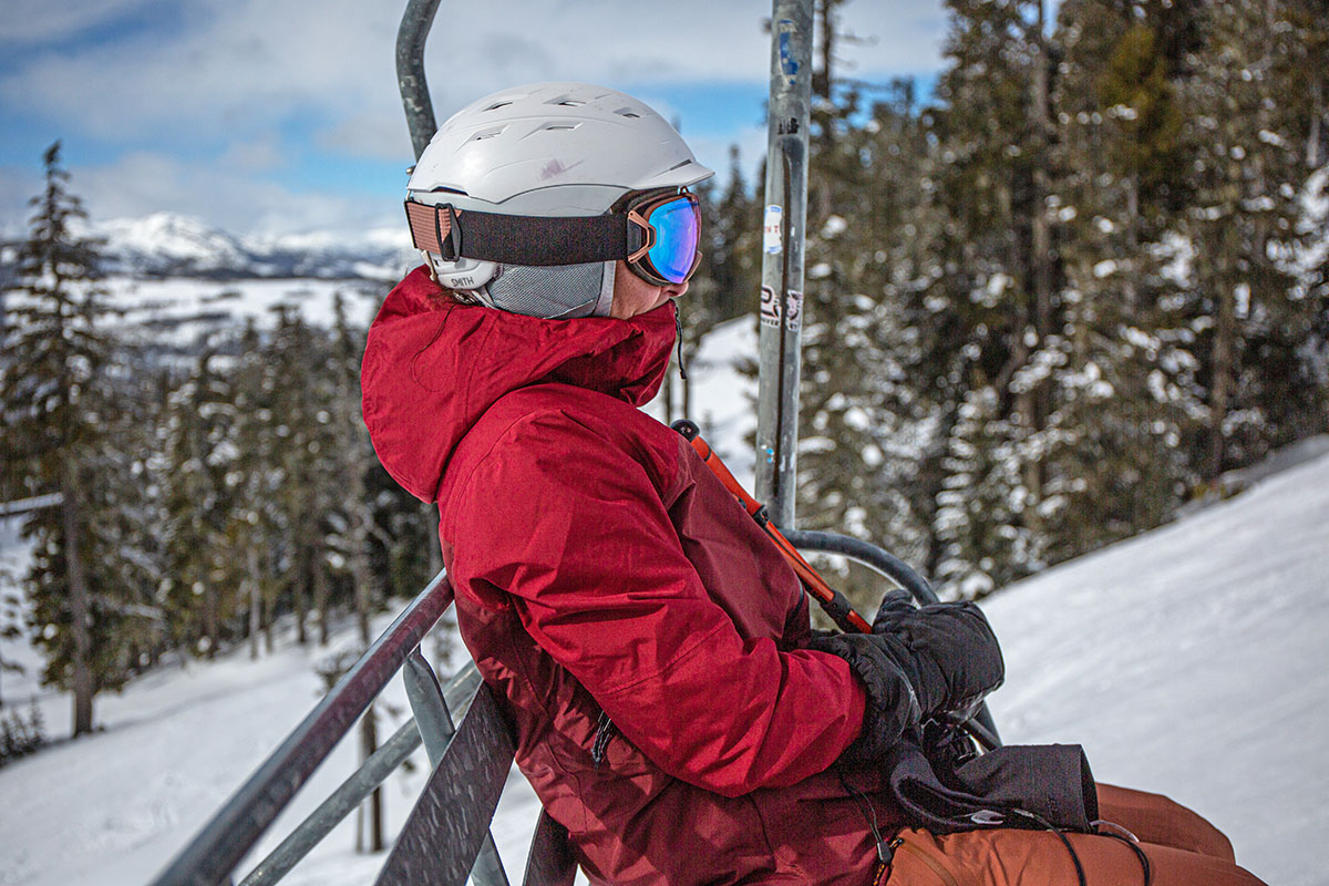 ​​Patagonia Insulated Powder Town Jacket (sitting on chairlift)